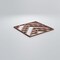 Ekena Millwork Small Gilcrest Decorative Fretwork Wood Wall Panels, Walnut, 11 3/8"W x 11 3/8"H x 3/8"T WALW12X12X0375GCTWA - alternate 3